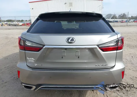 2017 Lexus Rx 350 F Sport из США, поврежденный, VIN 2T2BZMCAXHC123473